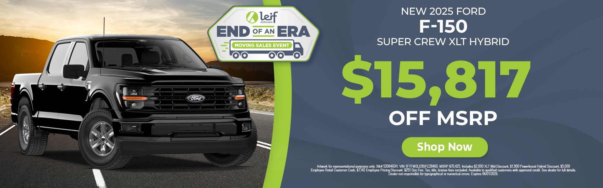 Ford F-150 sale